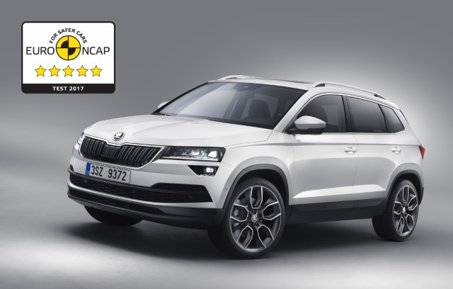 Skoda Karoq receives five stars in EuroNCAP test