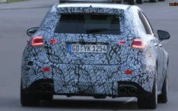 The upcoming Mercedes-AMG A45 spied