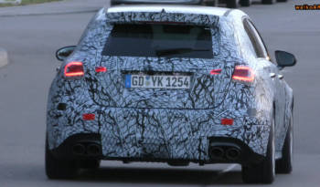 The upcoming Mercedes-AMG A45 spied