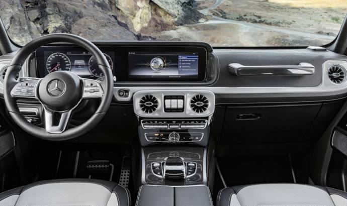 2018 Mercedes-Benz G-Class - first interior pictures