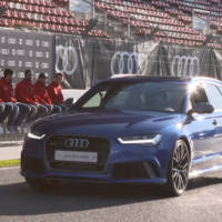 Barcelona players got their new Audis