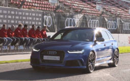 Barcelona players got their new Audis