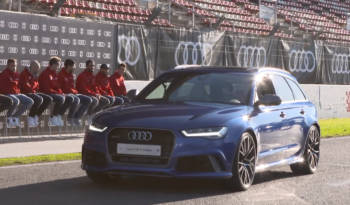 Barcelona players got their new Audis