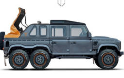 Kahn Design has a new six-wheeled project