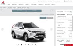 Mitsubishi Eclipse Cross available to buy online