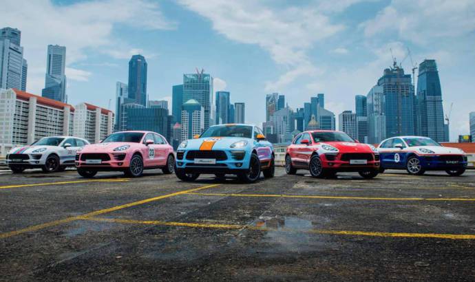 Porsche Macan got special livery in Singapore