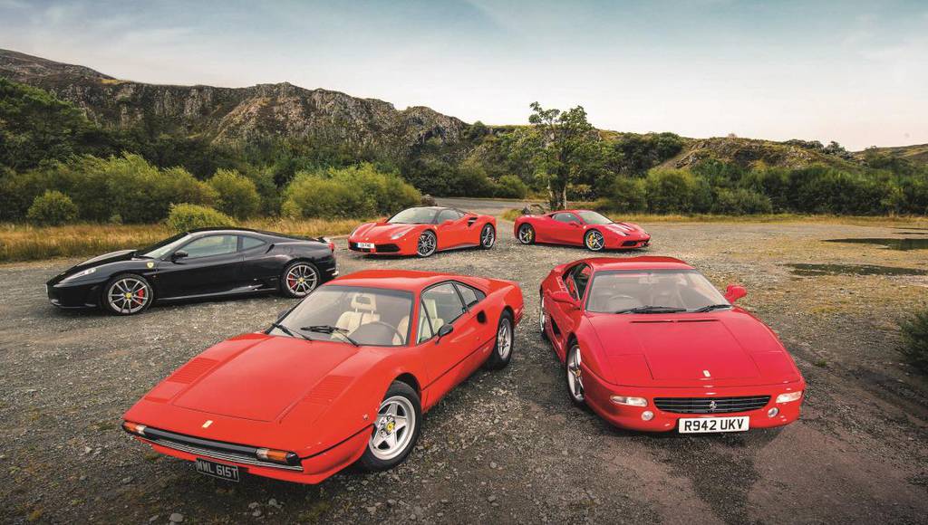 popular ferrari models