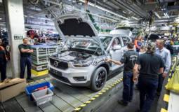 Volvo XC40 production starts in Belgium