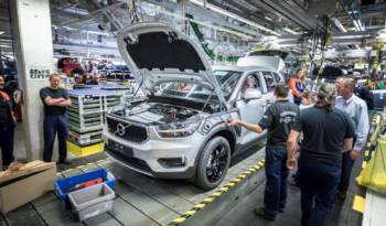 Volvo XC40 production starts in Belgium