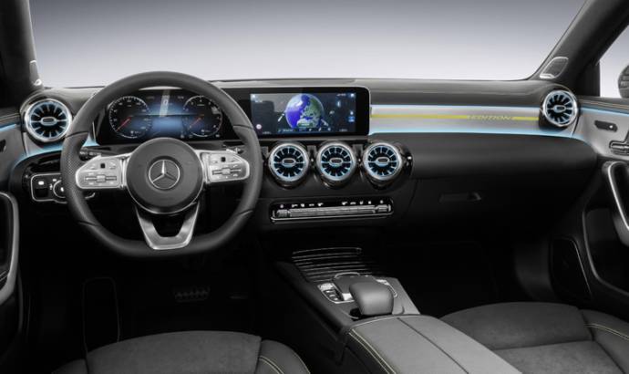 New Mercedes A-Class interior revealed