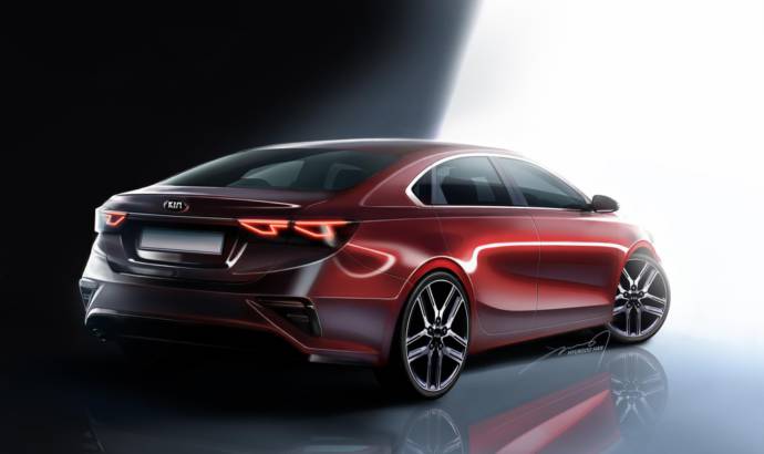 2019 Kia Forte sketches revealed