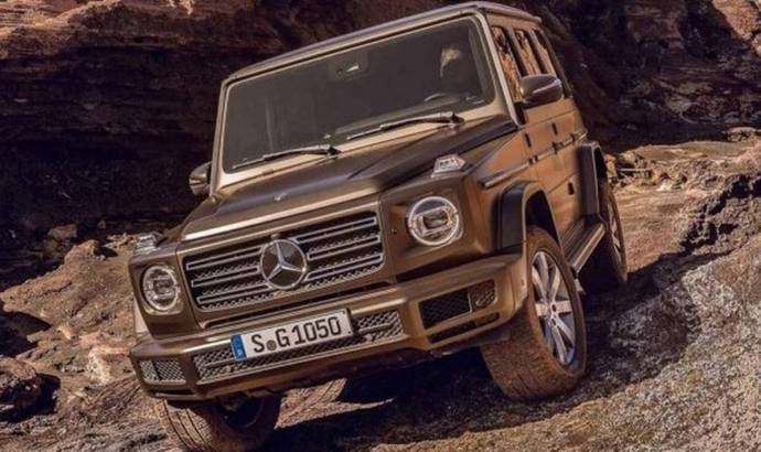 2019 Mercedes-Benz G-Class - leaked exterior pictures