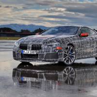 BMW 8 Series prototype testing in Italy