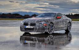 BMW 8 Series prototype testing in Italy