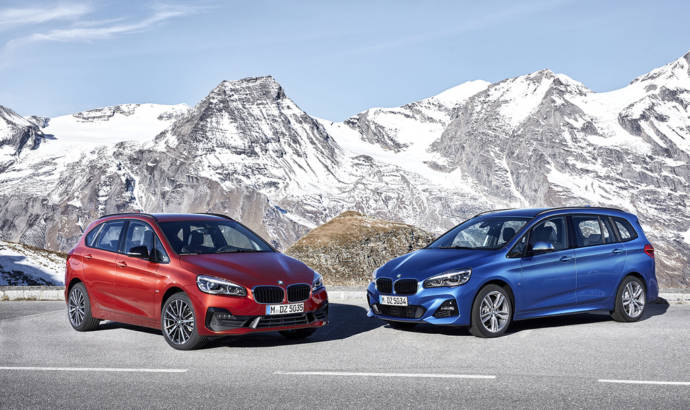 BMW unveiled the revised BMW 2 Series Active Tourer and BMW 2 Series Gran Tourer