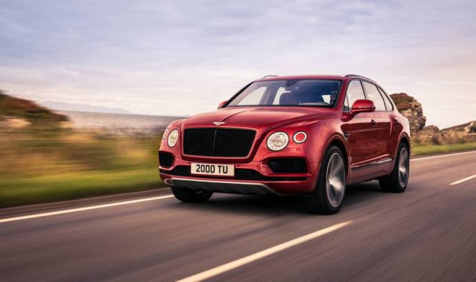 Bentley Bentayga is now available with a V8 petrol unit - 550 horsepower and 290 km/h top speed