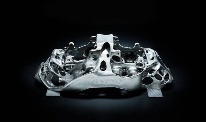 Bugatti Chiron brakes made with a 3D printer