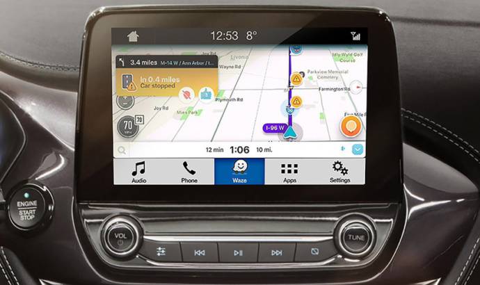 Ford SYNC3 will offer Waze support