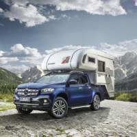 Mercedes-Benz X-Class transformed in two campers