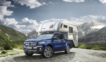Mercedes-Benz X-Class transformed in two campers