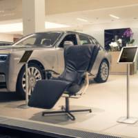 Rolls Royce showroom showcases the Elysium R chair