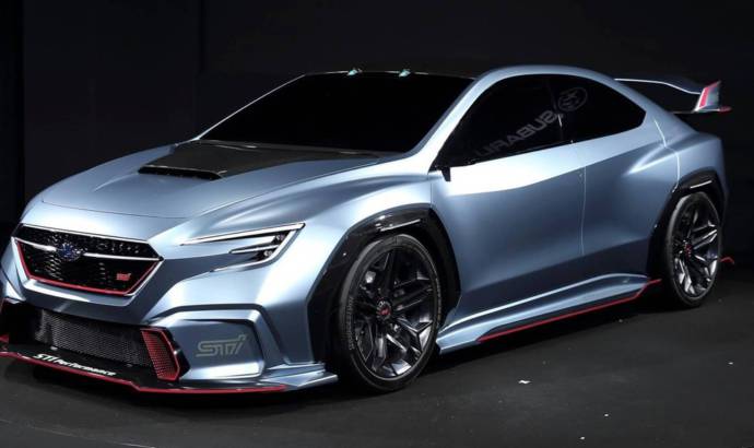 Subaru Viziv Performance STI Concept previews an upcoming WRX STI model