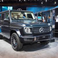 The new 2019 Mercedes-Benz G-Class is available with optional Night Package