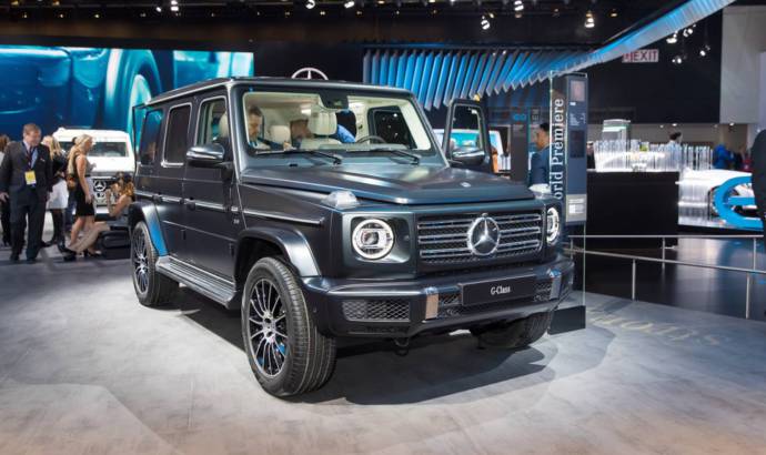 The new 2019 Mercedes-Benz G-Class is available with optional Night Package