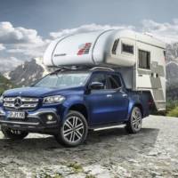 The new Mercedes-Benz X-Class dressed as a camper van