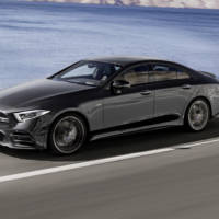 This is the new Mercedes-AMG 53 series - it has a mild-hybrid powertrain and an electric compressor