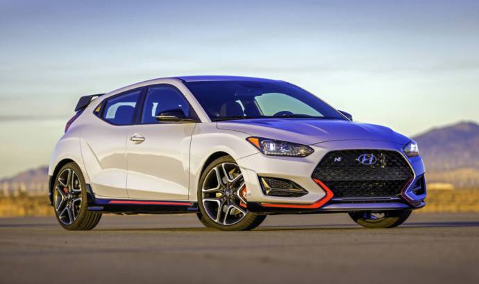 2019 Hyundai Veloster N has 275 horsepower