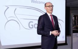 The first sketch of the new generation Volkswagen Golf