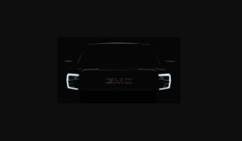 First teaser image of the new GMC Sierra
