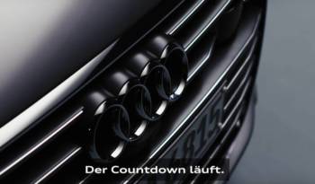 First video teaser of the upcoming Audi A6