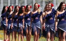 Formula 1 grid girls are replaced with grid kids
