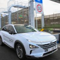 Hyundai launched the world first self-driven fuel cell car