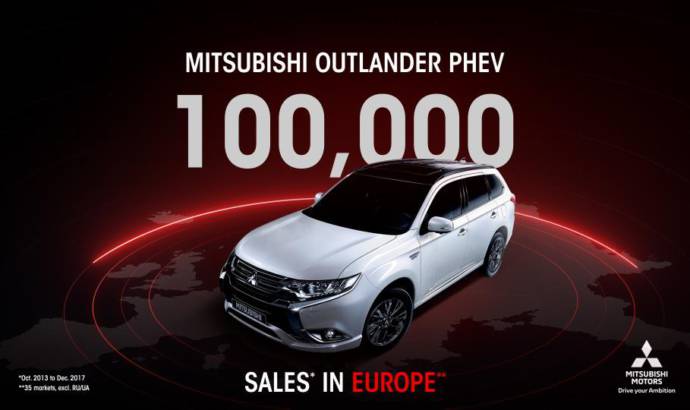 Mitsubishi Outlander PHEV reaches 100.000 units sold