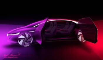 Volkswagen ID Vizzion - first official sketches