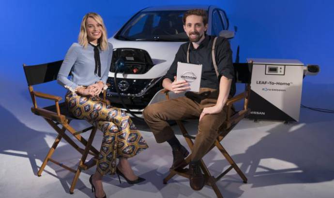 Margot Robbie promotes Nissan Formula E debut