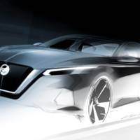 2019 Nissan Altima design sketch