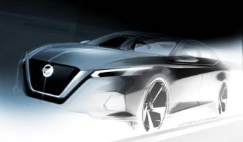 2019 Nissan Altima design sketch