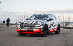 Audi e-tron prototype was unveiled in Geneva
