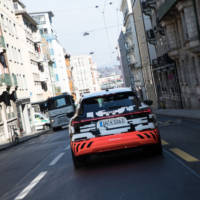 Audi e-tron prototype was unveiled in Geneva