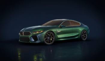 BMW M8 Gran Coupe Concept goes official