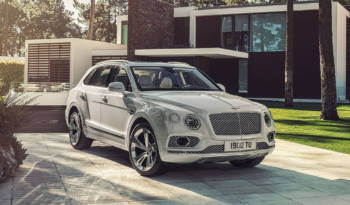 Bentley Bentayga has a plug-in hybrid version with 50 kilometers of electric drive