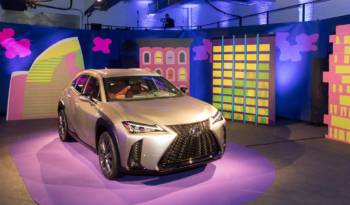 Lexus UX makes US debut in New York
