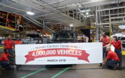 Nissan Canton factory celebrates 4 million car produced