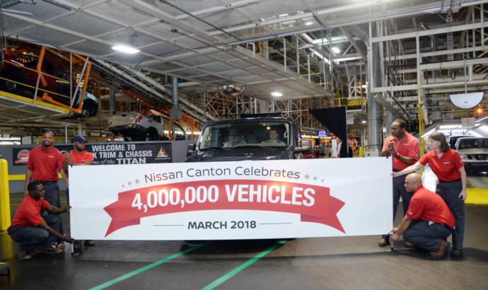 Nissan Canton factory celebrates 4 million car produced