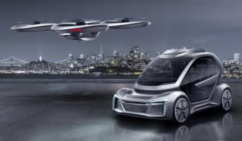 Pop.Up Next car developed by Audi and Airbus