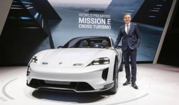 Porsche Mission E Cross Turismo launched